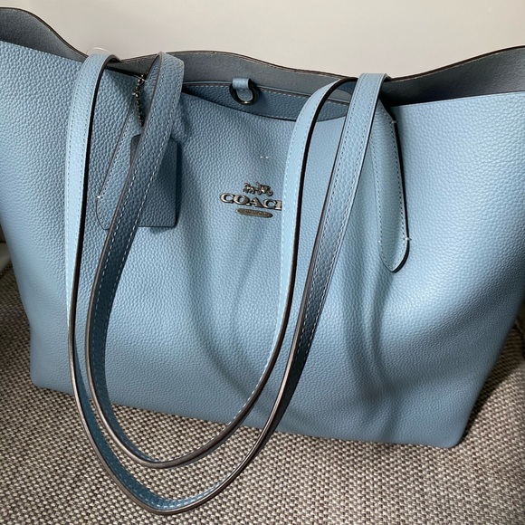 Coach Handbags - NEW Coach Tote Bag in Powder Blue